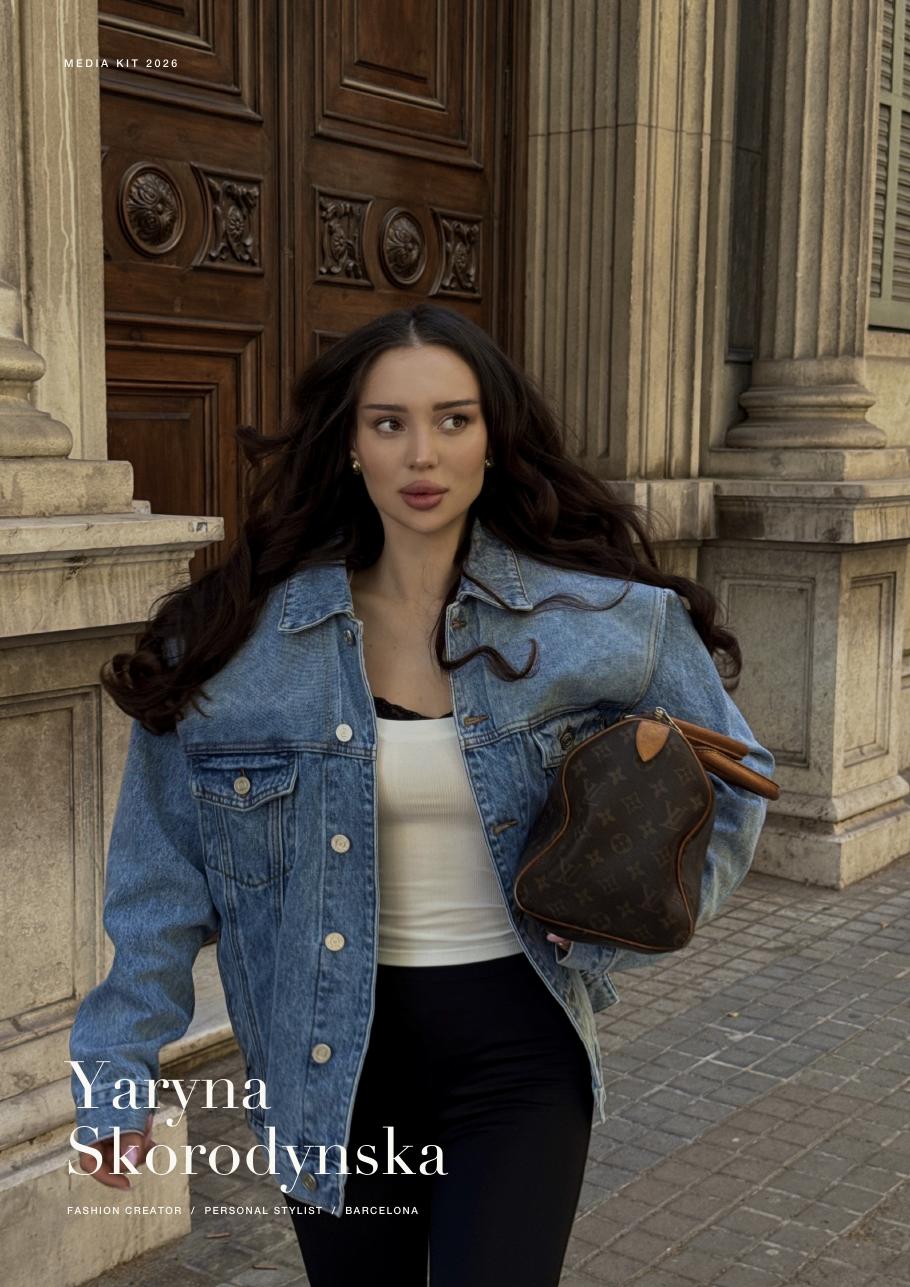 Yaryna Skorodynska in Barcelona