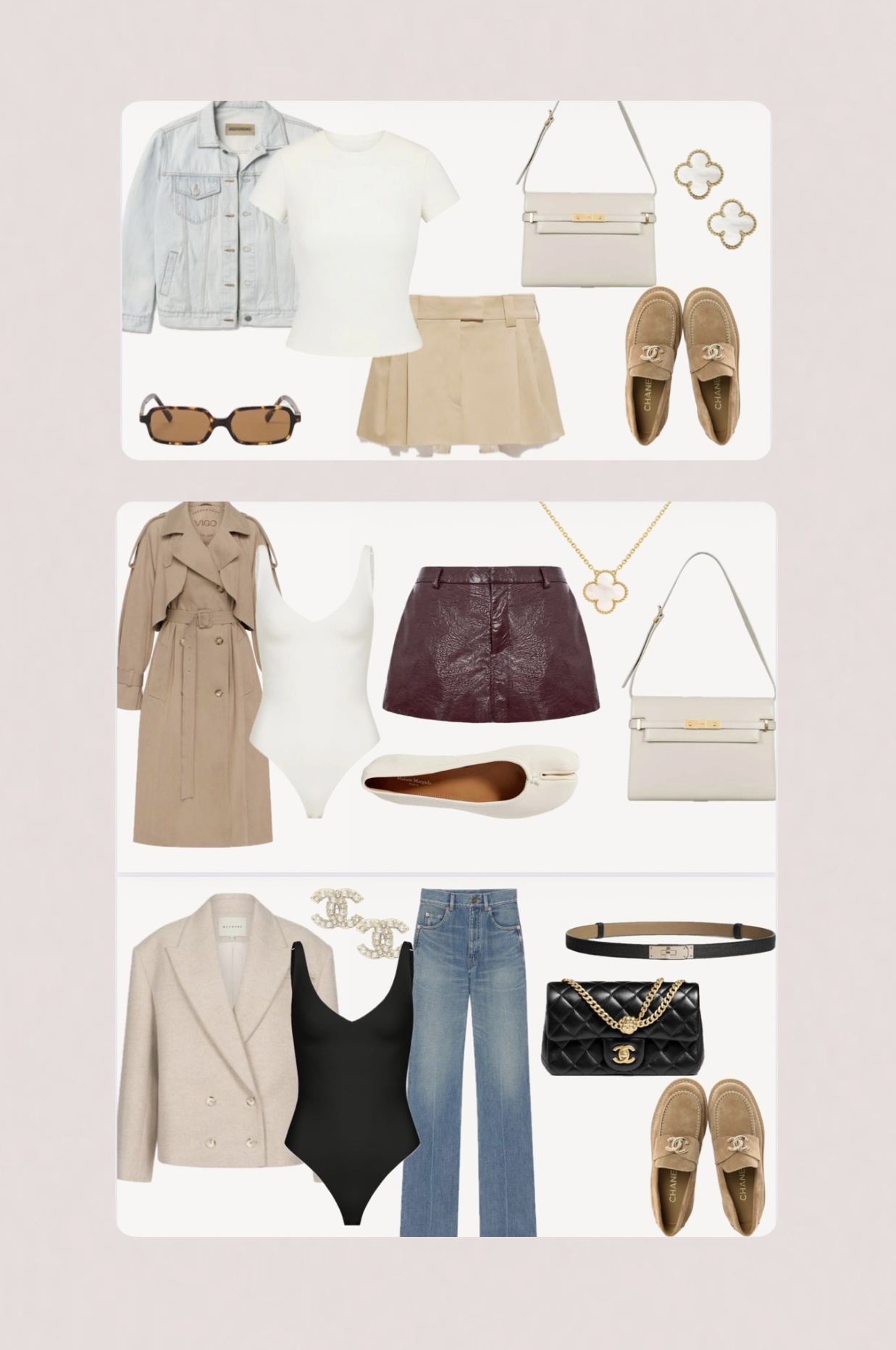 Complete wardrobe project